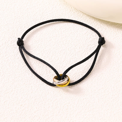 Trinity Bracelet | Timeless 3-Ring Design