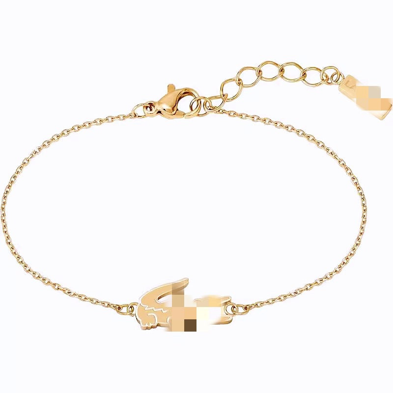 Adjustable Titanium Steel Crocodile Bracelet