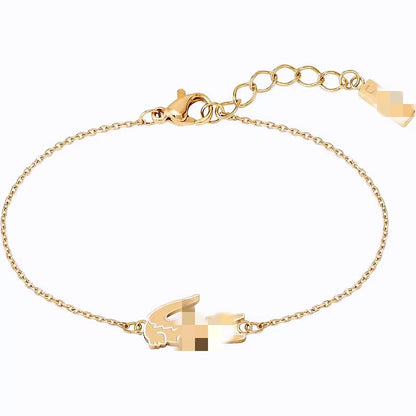 Adjustable Titanium Steel Crocodile Bracelet