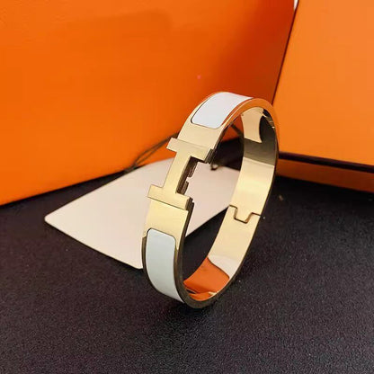 H - Letter Clasp Bracelet