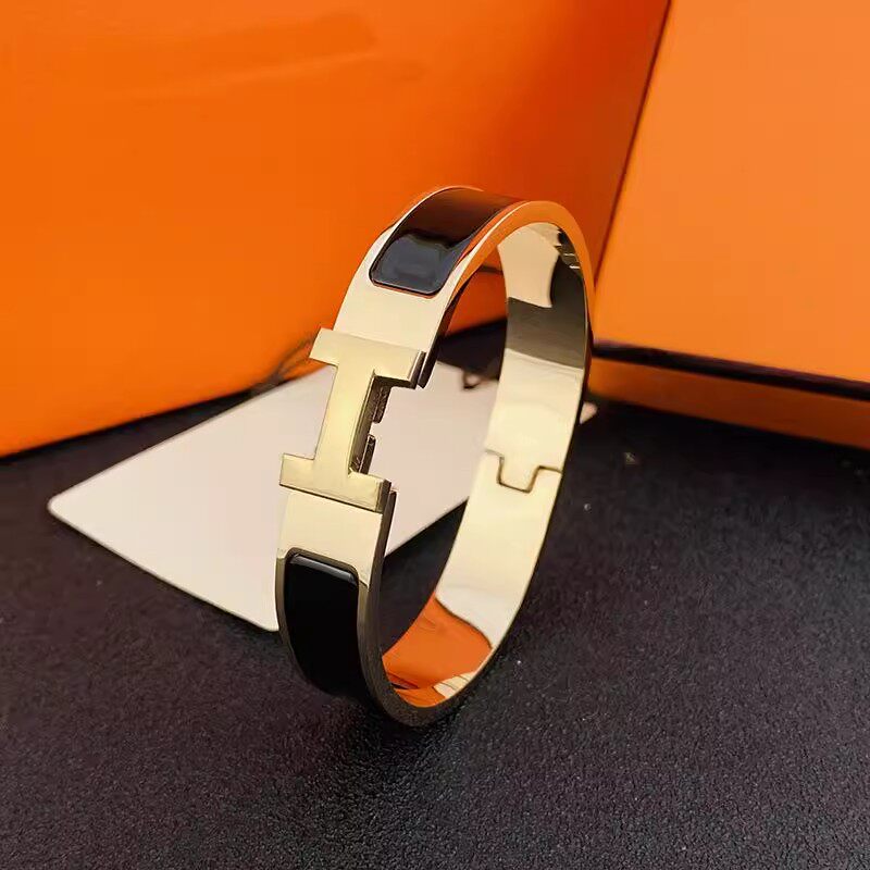 H - Letter Clasp Bracelet