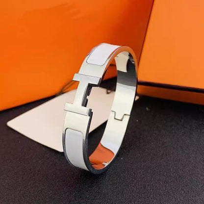 H - Letter Clasp Bracelet