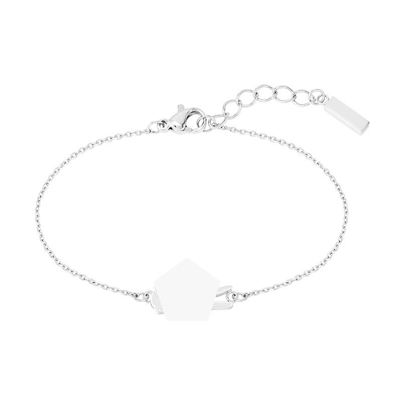 Adjustable Titanium Steel Crocodile Bracelet