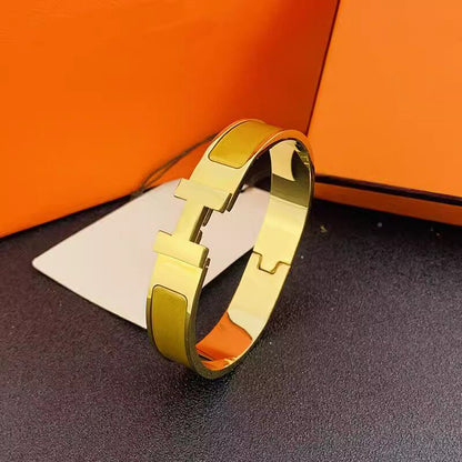 H - Letter Clasp Bracelet