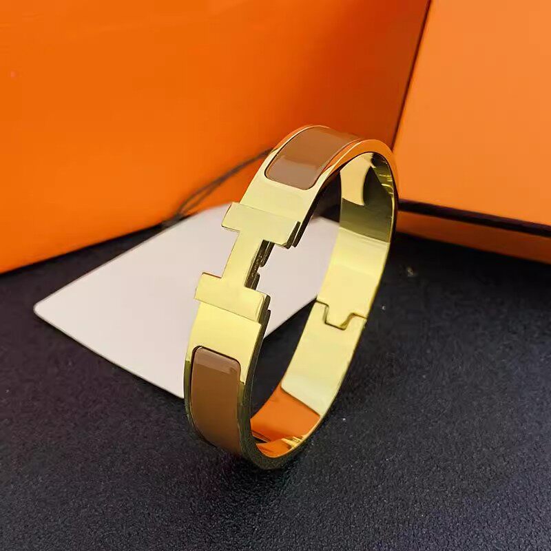 H - Letter Clasp Bracelet