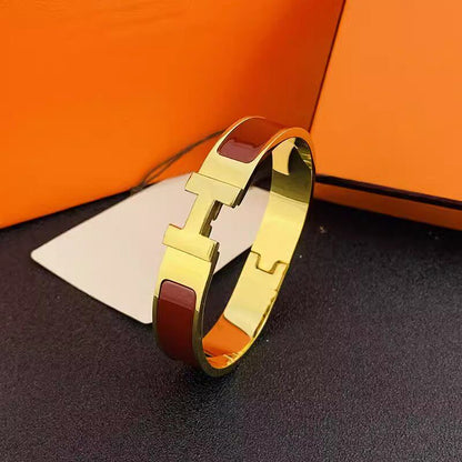 H - Letter Clasp Bracelet