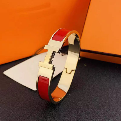 H - Letter Clasp Bracelet