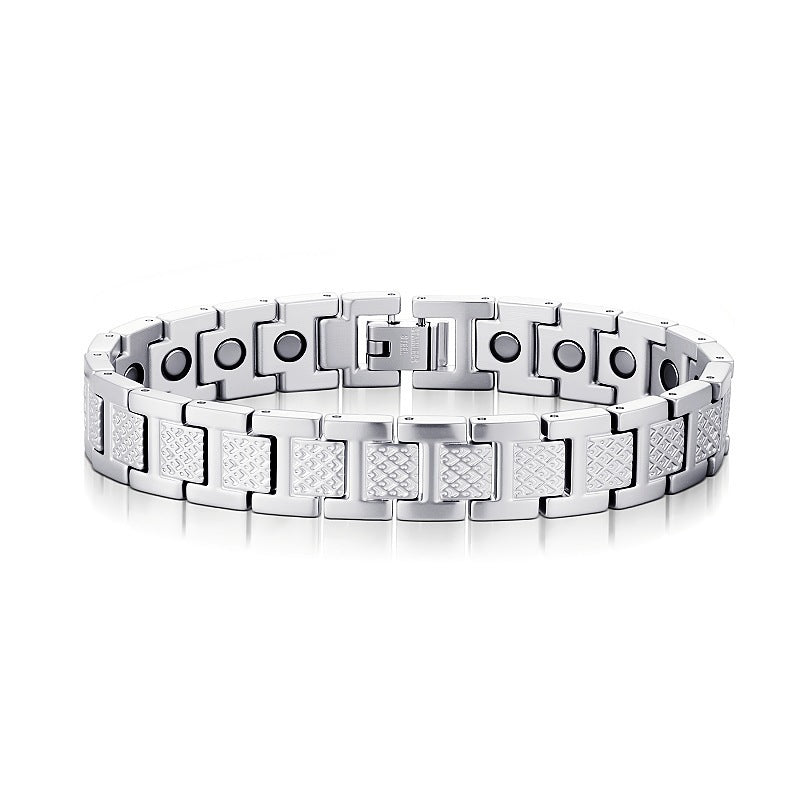 Adjustable Titanium Steel Crocodile Bracelet