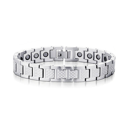 Adjustable Titanium Steel Crocodile Bracelet