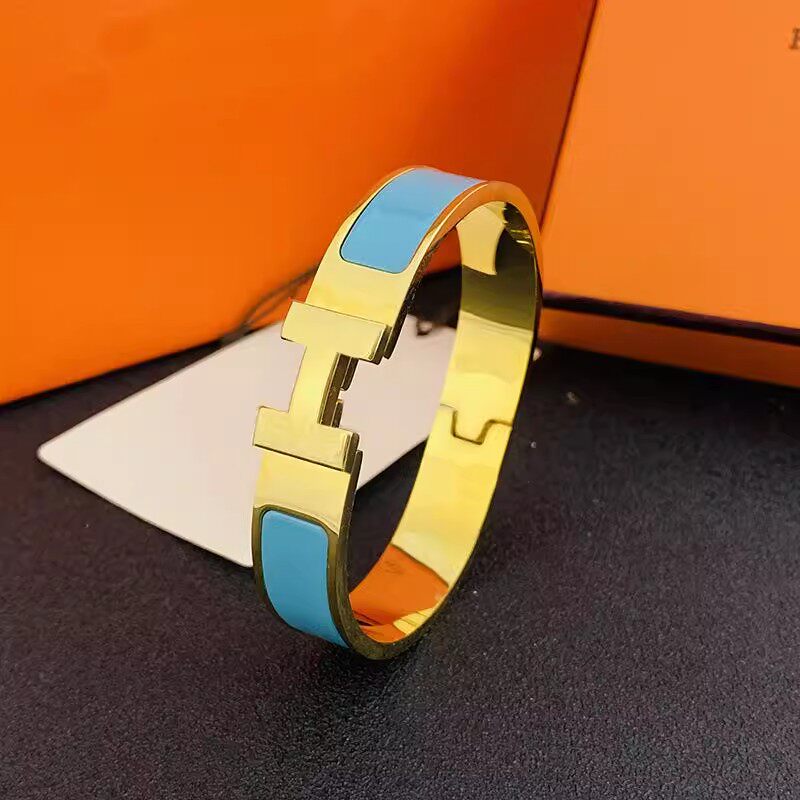 H - Letter Clasp Bracelet