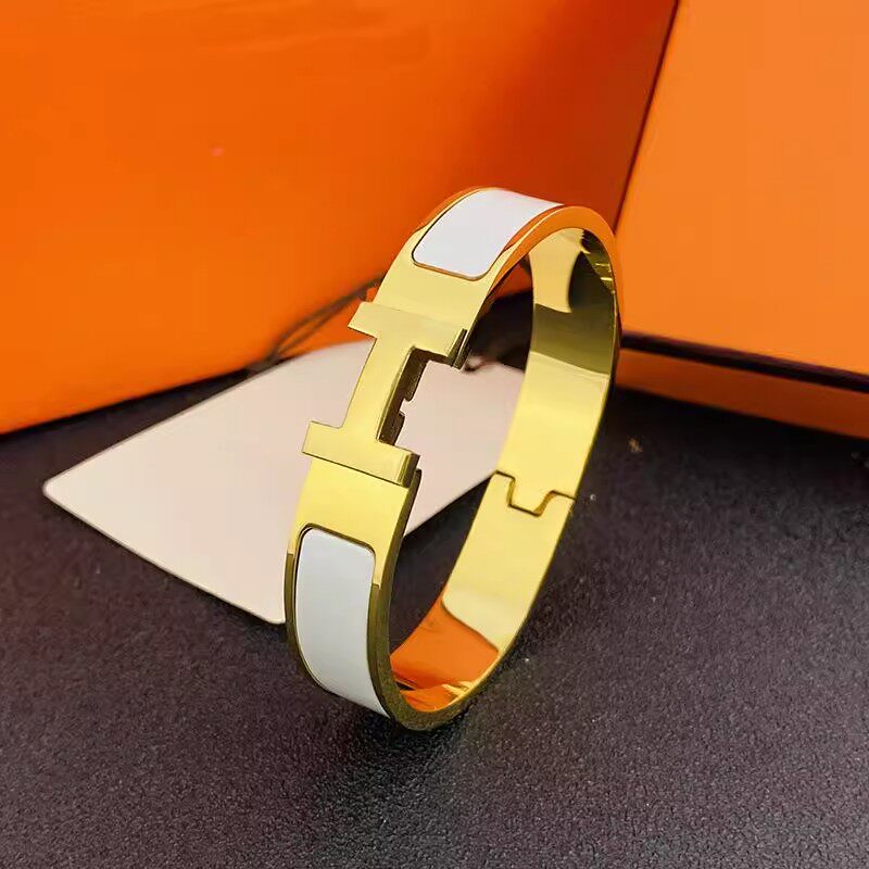 H - Letter Clasp Bracelet