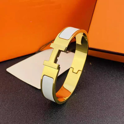 H - Letter Clasp Bracelet