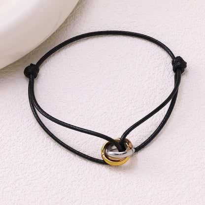 Trinity Bracelet | Timeless 3-Ring Design