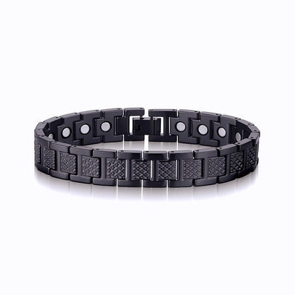 Adjustable Titanium Steel Crocodile Bracelet