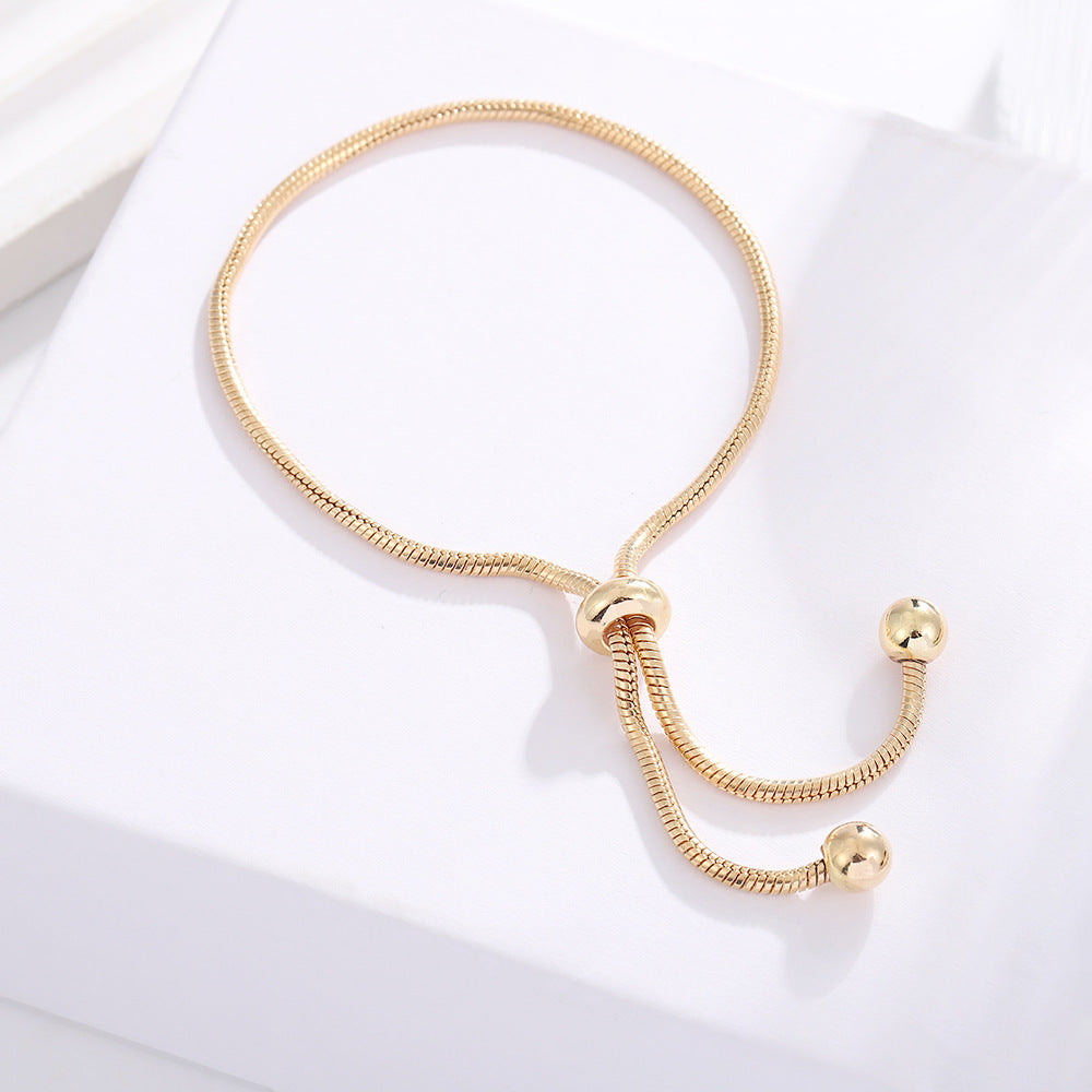 Adjustable Bead Bracelet