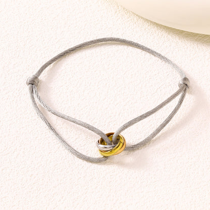 Trinity Bracelet | Timeless 3-Ring Design