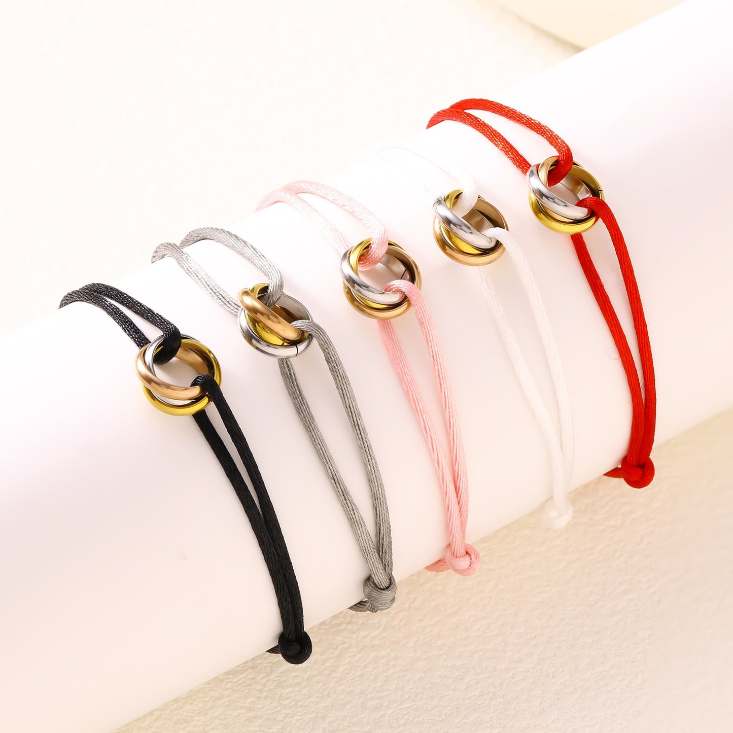 Trinity Bracelet | Timeless 3-Ring Design