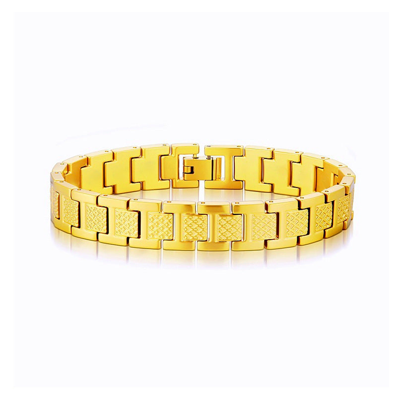 Adjustable Titanium Steel Crocodile Bracelet