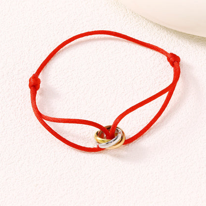 Trinity Bracelet | Timeless 3-Ring Design