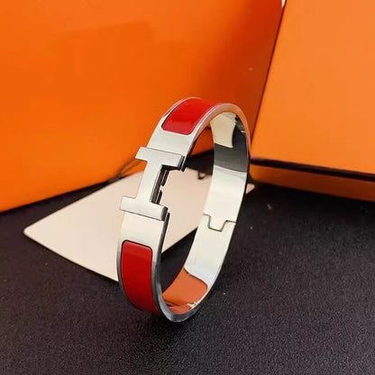 H - Letter Clasp Bracelet