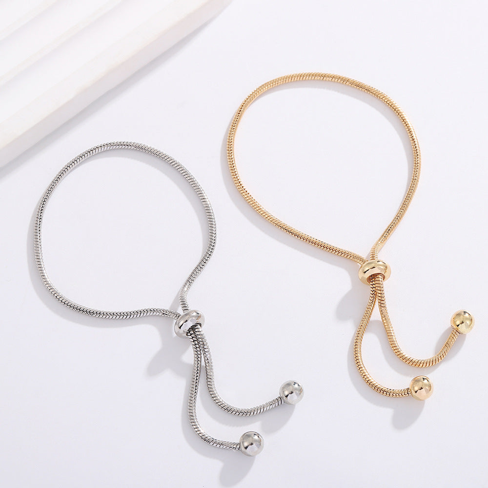 Adjustable Bead Bracelet