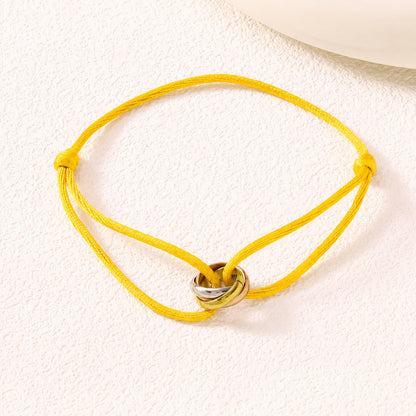 Trinity Bracelet | Timeless 3-Ring Design