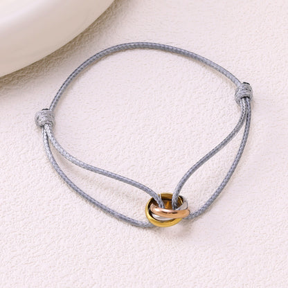 Trinity Bracelet | Timeless 3-Ring Design