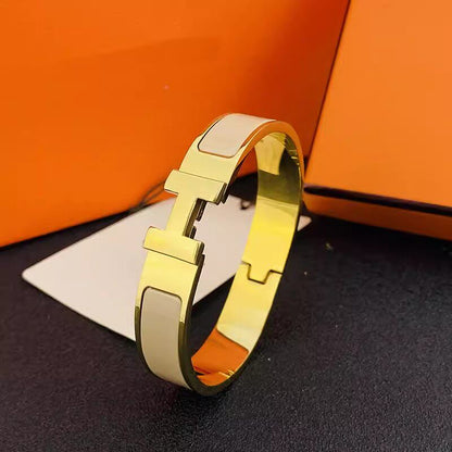 H - Letter Clasp Bracelet
