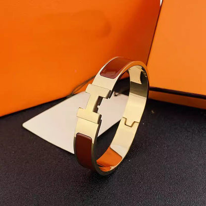 H - Letter Clasp Bracelet