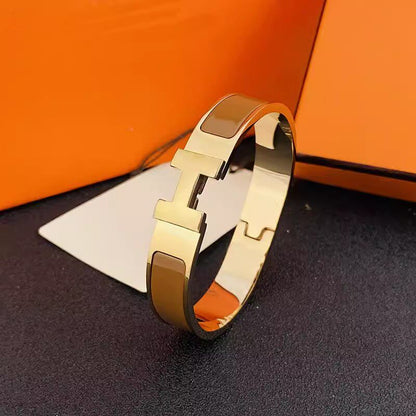 H - Letter Clasp Bracelet