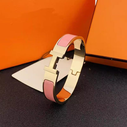 H - Letter Clasp Bracelet