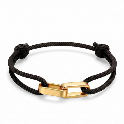 Interlocking Couple Bracelet