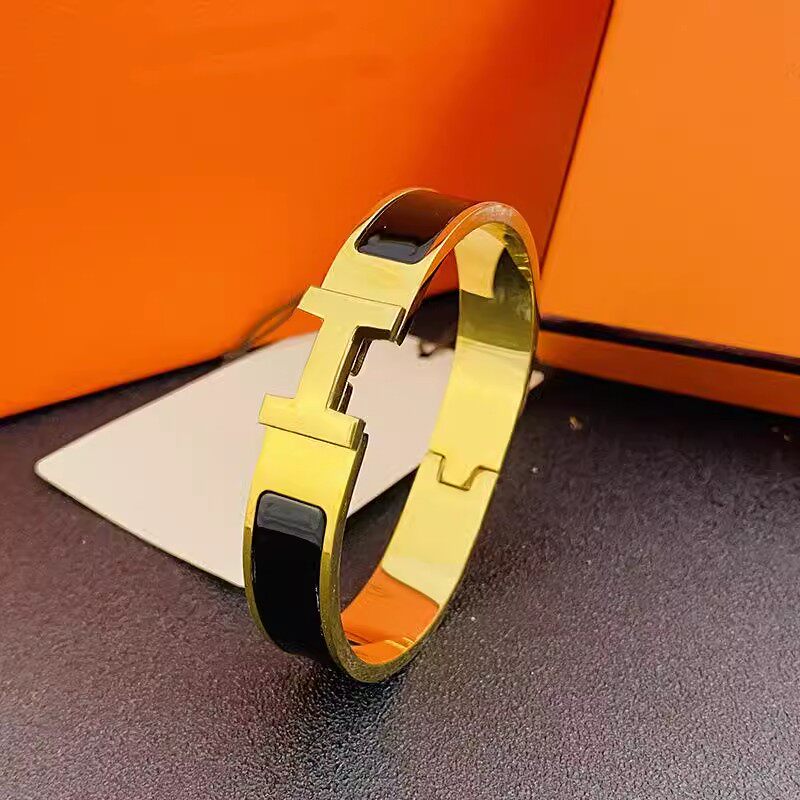 H - Letter Clasp Bracelet