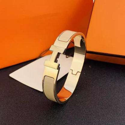 H - Letter Clasp Bracelet