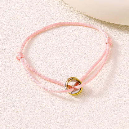 Trinity Bracelet | Timeless 3-Ring Design