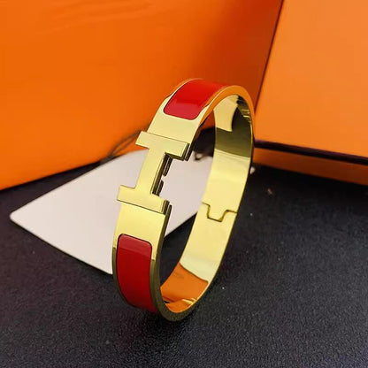 H - Letter Clasp Bracelet