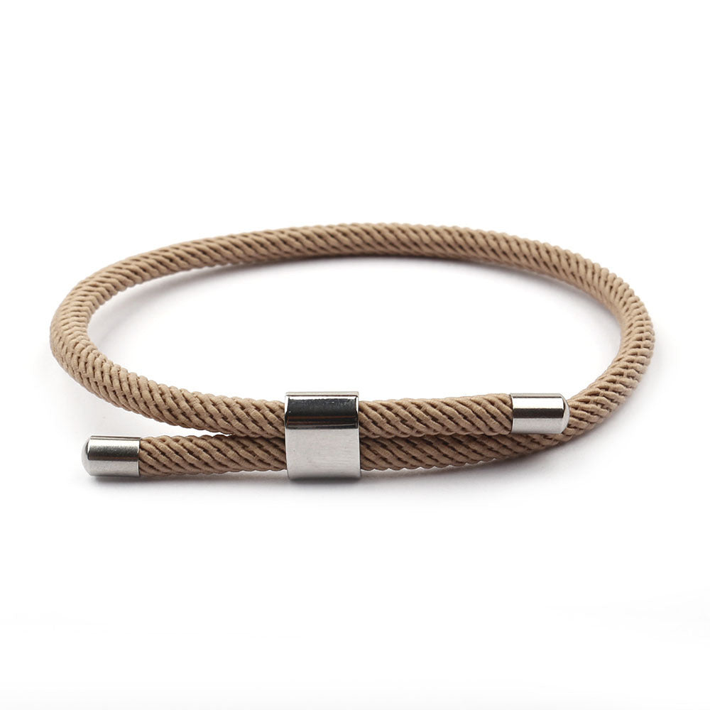 Adjustable Anchor Style Milan Wire Bracelet