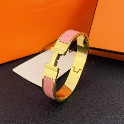 H - Letter Clasp Bracelet